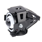 U7 10W 1000LM CREE LED Life Waterproof Headlamp Light with Angel Eyes Light for Motorcycle / SUV, DC 12V, U7 10W 1000LM Red Light, U7 10W 1000LM Blue Light
