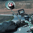 RUIGPRO Motorcycle Handlebar Alloy Phone Bracket for GoPro, Insta360, DJI and Other Action Cameras