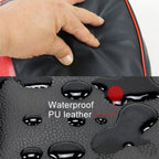 1 Pair Motorcycle Water & Wind Resistant Winter Warm Ski Riding Gloves, PU Gloves