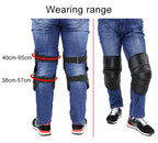 1 Pair Motorcycle Kneepad Windproof Warming Knee Pads Legs Protector Thickening Cold-Proof, Warming Knee Pads, Short