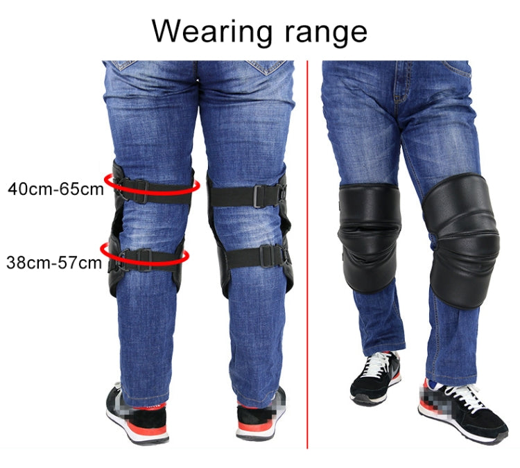 1 Pair Motorcycle Kneepad Windproof Warming Knee Pads Legs Protector Thickening Cold-Proof, Warming Knee Pads, Short