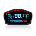 Speedpark Universal Motorcycle Modified LCD Speedometer Digital Backlight Odometer, MLS045