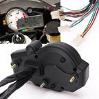 Speedpark Universal Motorcycle Instrument Colorful LED LCD N1-6 Speedometer Odometer Tachometer, Motorcycle Instrument