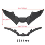 For Yamaha MT-09 2021-2023 Motorcycle Sport Downforce Naked Forntal Spoilers Aerodynamic Wing Deflector, MO-TF009 (Black), MO-TF009 (Carbon