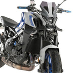 For Yamaha MT-09 2021-2023 Motorcycle Sport Downforce Naked Forntal Spoilers Aerodynamic Wing Deflector, MO-TF009 (Black), MO-TF009 (Carbon