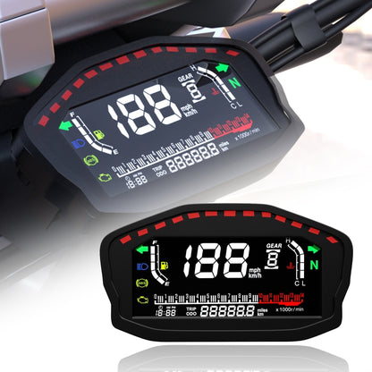 CS-1089A1 Motorcycle Modified Multi-function LCD Color Screen Odometer Tachometer, CS-1089A1