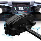 CS-1089A1 Motorcycle Modified Multi-function LCD Color Screen Odometer Tachometer, CS-1089A1