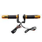 CS-764A1 12V Motorcycle Scooter Aluminum Alloy Electric Hand Grip Cover Heated Grip Handlebar