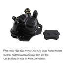 Right Side Modified Rear Brake Caliper for Motocycle / 50CC 70CC 90CC 110CC 125CC 150CC ATV Quad / Taotao Roketa