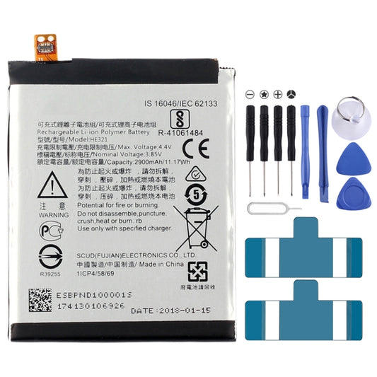 HE321 for Nokia 5 TA-1053 Li-ion Polymer Battery , For Nokia 5