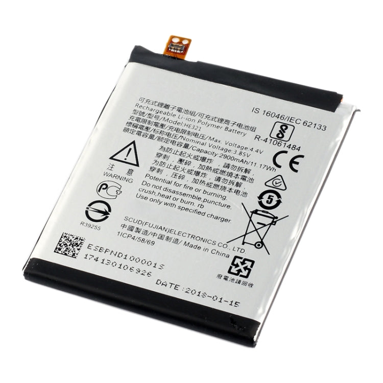 HE321 for Nokia 5 TA-1053 Li-ion Polymer Battery , For Nokia 5
