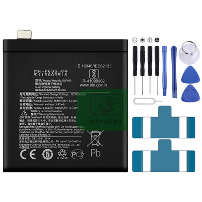4000mAh BLP699 for OnePlus 7 Pro Li-ion Polymer Battery, For OnePlus 7 Pro