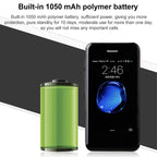 2.45 inch, Android 5.1 MTK6580 Quad Core, Support Bluetooth / WiFi, Network: 3G, 1GB+8GB+32GB TF
