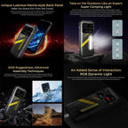 HOTWAV Hyper 7 Rugged Phone, 8GB+256GB, 10800mAh, 6.6 inch Android 14 MediaTek Dimensity 7050 5G, Network: 5G, OTG, NFC