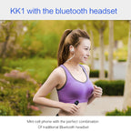 Hands Free Bluetooth Dialer Headphone, MTK6261DA, Anti-Lost, Single SIM, Network: 2G