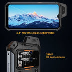 IP68 Waterproof Dustproof Shockproof, 5000mAh Battery, 6.3 inch Android 11 MTK6765 Helio P35 Octa Core up to 2.35GHz, Network: 4G, NFC, OTG, Standard , 4GB+64GB