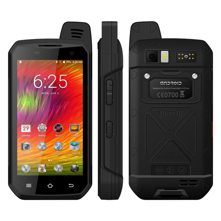 IP68 Waterproof Dustproof Shockproof, 5000mAh Battery, 4.7 inch Android 9.0 MTK6762 Octa Core up to 2.0GHz, Network: 4G, NFC, OTG, 4GB+64GB