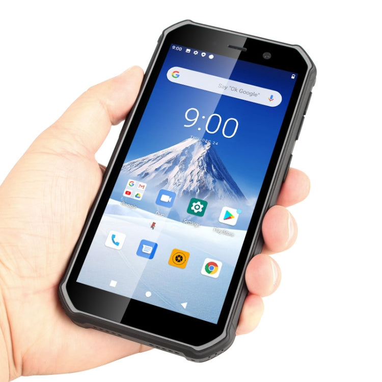 IP68 Waterproof Dustproof Shockproof, 5.5 inch Android 10.0 MTK6739 Quad Core up to 1.25GHz, Network: 4G, NFC, OTG