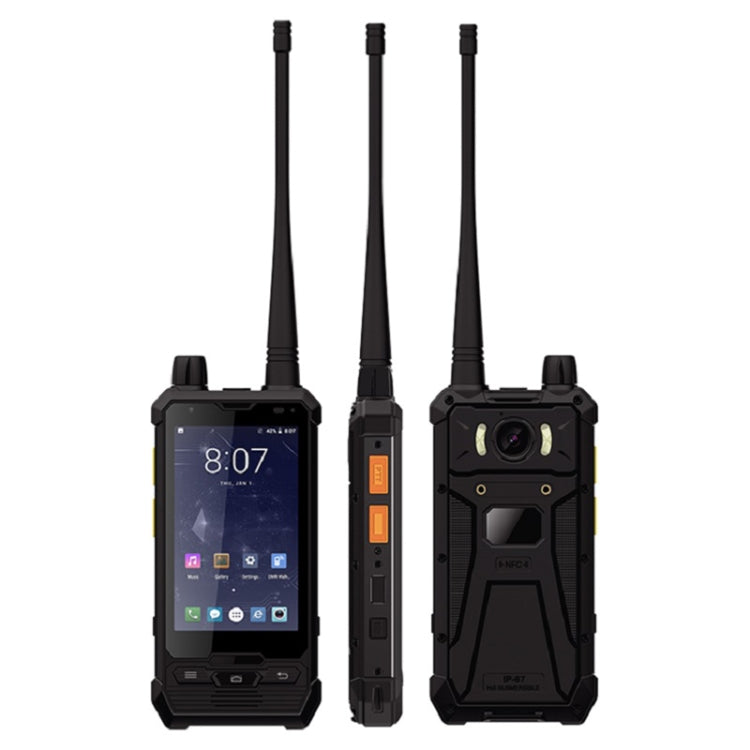 IP67 Waterproof Dustproof Shockproof, 4.0 inch Android 8.1 Qualcomm Snapdragon SDM450 Octa Core up to 1.8GHz, Network: 4G, NFC, POC, SOS, OTG
