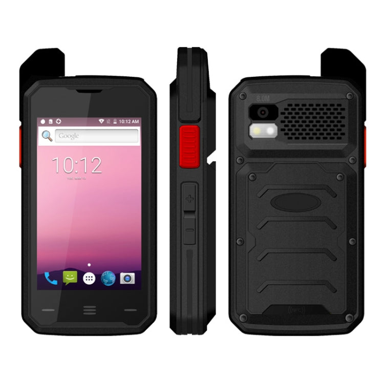IP67 Waterproof Dustproof Shockproof, 4600mAh Battery, 4.0 inch Android 7.0 MTK6753 Octa Core up to 1.3GHz, Network: 4G, NFC, POC, SOS
