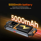 IP68 Waterproof Dustproof Shockproof, 5000mAh Battery, 6.3 inch Android 11 MTK6765 Helio P35 Octa Core up to 2.35GHz, Network: 4G, NFC, OTG, Explosion-proof , 4GB+64GB