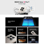 Xiaomi Redmi Note 15 Pro 5G Global, 12GB+512GB, In-screen Fingerprint, 6.83 inch Xiaomi HyperOS 2 MediaTek Dimensity 7400-Ultra Octa Core, Network: 5G, NFC, 12GB+512GB