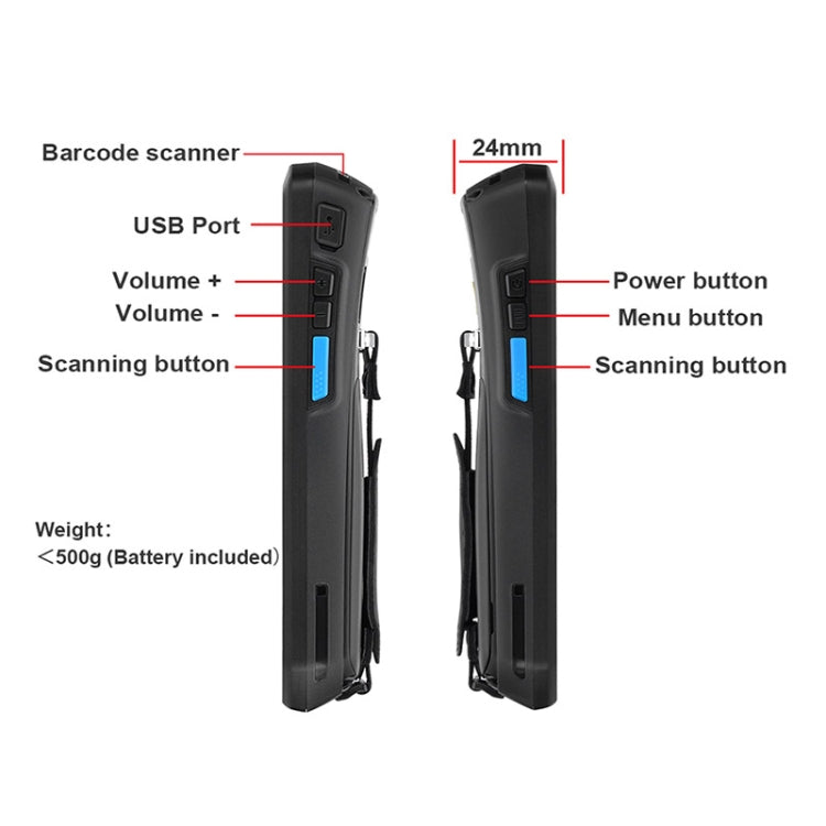 Waterproof Dustproof Shockproof, 4800mAh Battery, 5.0 inch Android 9.0 MTK6761 Quad Core up to 2.0GHz, Network: 4G, S9000