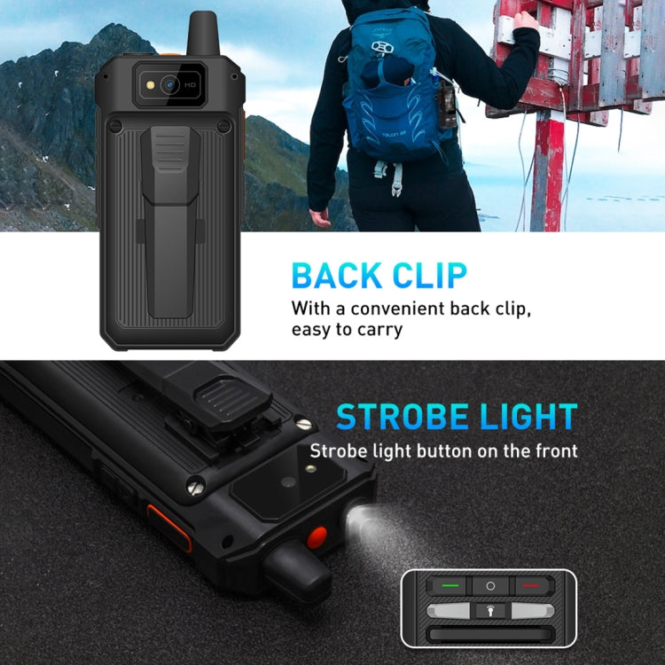 Waterproof Dustproof Shockproof, 5300mAh Battery, 2.4 inch Android 8.1 Qualcomm MSM8909 Quad Core up to 1.1GHz, Network: 4G, Dual SIM, PPT, SOS, F80