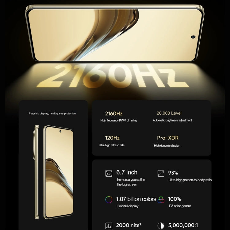 Realme 13 Pro+, 12GB+256GB, Screen Fingerprint Identification, 6.7 inch Realme UI 5.0 Snapdragon 7s Gen 2 Octa Core, NFC, Network: 5G, 12GB+256GB