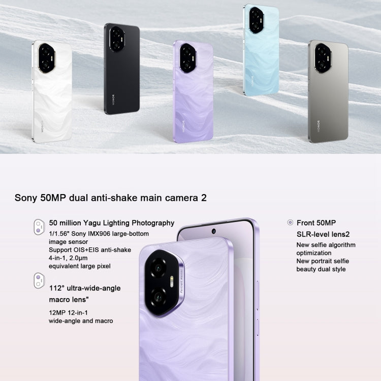 Honor 300, 16GB+512GB, Screen Fingerprint, 6.7 inch MagicOS 9.0 / Android 15 Snapdragon 7 Gen 3 Octa Core, Network: 5G, NFC, OTG, Not Support Google Play, Honor 300, 16GB+512GB