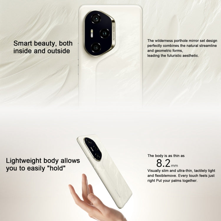 Honor 300 Pro, 12GB+512GB, Screen Fingerprint, 6.78 inch MagicOS 9.0 / Android 15 Snapdragon 8 Gen 3 Octa Core, Network: 5G, NFC, OTG, Not Support Google Play, Honor 300 Pro, 12GB+512GB