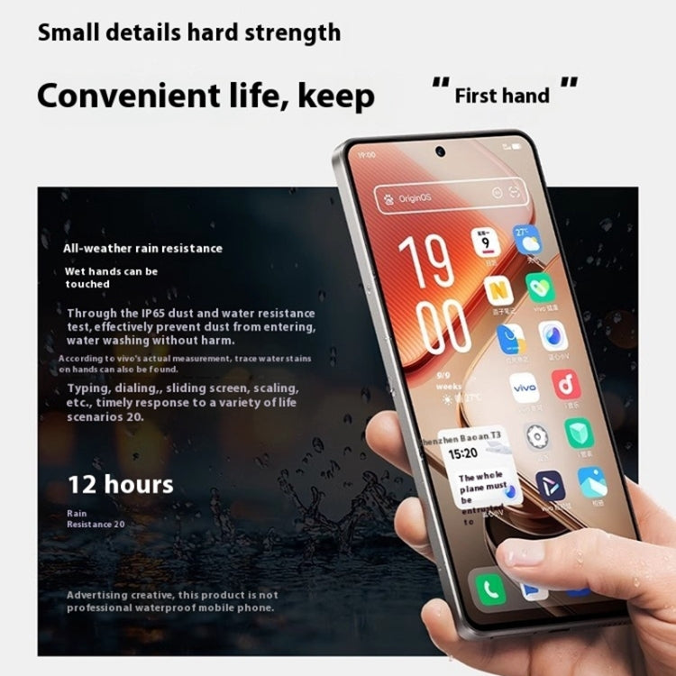 vivo iQOO Z9 Turbo+, 12GB+512GB, 6.78 inch Android 14.0 OriginOS 4 Dimensity 9300+ Octa Core 3.4GHz, OTG, NFC, Network: 5G, Support Google Play, 12GB+512GB