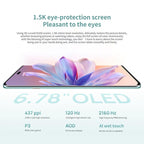 HUAWEI Enjoy 70X, 8GB+512GB, Screen Fingerprint, 6.78 inch HarmonyOS 4.2 Kirin 8000A Hexa Core, Network: 4G, OTG, NFC, Not Support Google Play, 8GB+512GB(Black), 8GB+512GB(Green), 8GB+512GB(Cyan), 8GB+512GB(White)