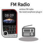 V10 Card Mobile Phone, 2.01 inch, MTK6261D, Support Bluetooth, FM, Torch, GSM, Dual SIM