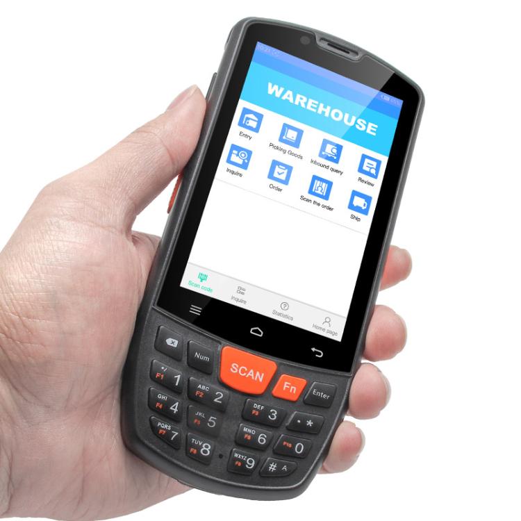 UNIWA HS006 Industrial PDA QR Code Scanner, 2GB+16GB, 4.0 inch Android 11 MediaTek MT6762 Octa Core, RFID, NFC, Network: 4G, 2GB+16GB
