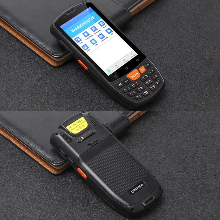UNIWA HS006 Industrial PDA QR Code Scanner, 2GB+16GB, 4.0 inch Android 11 MediaTek MT6762 Octa Core, RFID, NFC, Network: 4G, 2GB+16GB