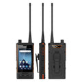 UNIWA P4 Plus UHF Walkie Talkie Rugged Phone, 4GB+64GB, 4.0 inch Android 14 MediaTek MT6765 Helio P35 Octa Core, Network: 4G, UHF Walkie Talkie