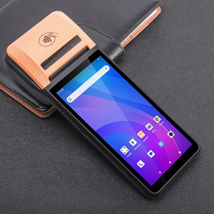 UNIWA V4P 2D QR Code Scanning Edition, 6 inch NFC Android 13 Smart Handheld POS Phone with Thermal Printer, 3GB+16GB, Unisoc SC9863a Octa Core, Network: 4G, V4P 2D QR Code Scanning Edition