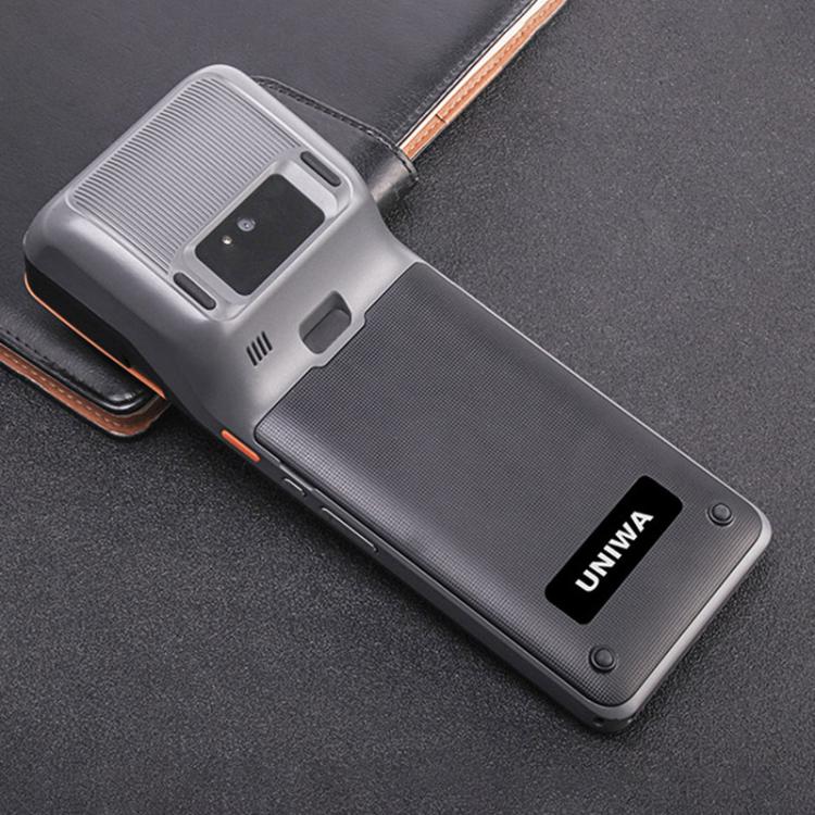 UNIWA V4P 2D QR Code Scanning Edition, 6 inch NFC Android 13 Smart Handheld POS Phone with Thermal Printer, 3GB+16GB, Unisoc SC9863a Octa Core, Network: 4G, V4P 2D QR Code Scanning Edition