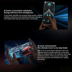 Honor X60 GT, 12GB+256GB, In-screen Fingerprint, 6.7 inch MagicOS 9.0 Android 15.0 Snapdragon 8+ Gen 1 Octa Core, Network: 5G, OTG, NFC, 12GB+256GB