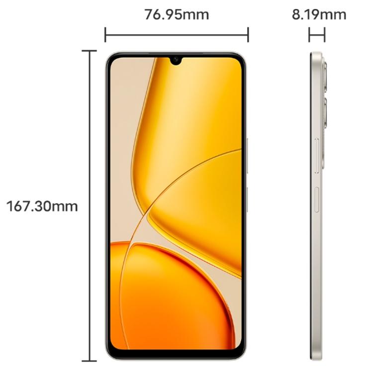 vivo Y50 5G, 4GB+128GB, Face ID / Side Fingerprint, 6.74 inch Android 15 OriginOS 5 Dimensity 6300 Octa Core, OTG, Network: 5G, 4GB+128GB