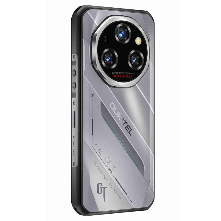 Oukitel WP62 Rugged Phone, 8GB+256GB, 108MP Camera, Fingerprint Identification, 6.6 inch Android 15 MediaTek Dimensity 7025 Octa Core, NFC, OTG, Network: 5G, 8GB+256GB