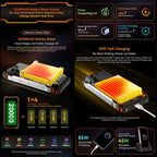 Blackview XPLORE 1 Walkie Talkie Rugged Phone, 12GB+256GB, 6.78 inch Android 15 Dimensity 7050 MT8791V/HZA Octa Core, Network: 5G, OTG, NFC, XPLORE 1 Walkie Talkie 12GB+256GB