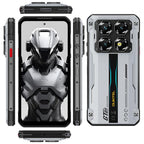 Oukitel WP60 Rugged Phone, 8GB+256GB, Night Vision, 108MP Camera, Side Fingerprint, 7.2 inch Android 15 MediaTek Dimensity 7025 Octa Core, NFC, OTG, Network: 5G, 8GB+256GB