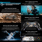 Blackview FORT 2 Rugged Phone, 8GB+128GB, 6.56 inch Android 15 MediaTek MT6769V/CB Helio G81 Octa Core, Network: 4G, OTG, NFC, 8GB+128GB