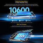 Ulefone Armor 27T+ Rugged Phone, 12GB+256GB, Thermal Imager, Night Vision, 10600mAh, 6.78 inch Android 14 MediaTek Helio G99 Octa Core, Network: 4G, NFC, OTG, Armor 27T+