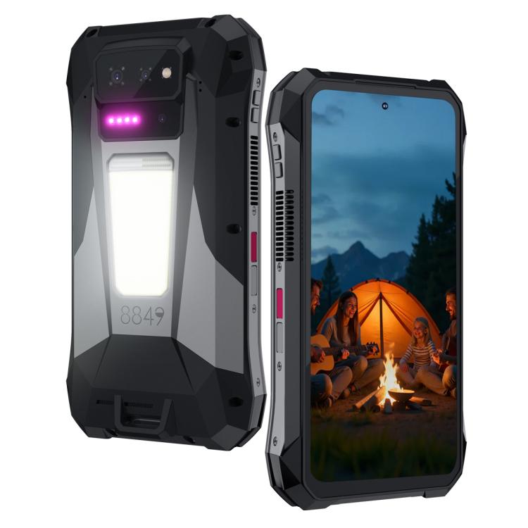 Unihertz 8849Tank X Projector Rugged Phone, 16GB+512GB, Side Fingerprint, Night Vision, 6.78 inch Android 15 MediaTek Dimensity 8200 Octa Core, Network: 5G, NFC, Tank X 16GB+512GB
