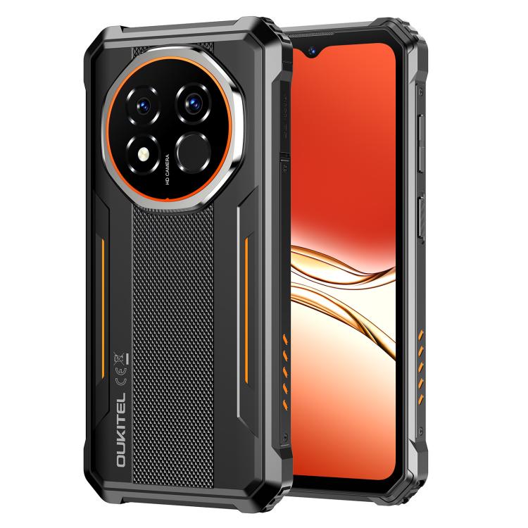 Oukitel G6 Rugged Phone, 4GB+64GB, Fingerprint Identification, 10600mAh Battery, 6.52 inch Android 16.0 Unisoc T615 Octa Core, OTG, Network: 4G, 4GB+64GB