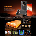 Oukitel G6 Rugged Phone, 4GB+128GB, Fingerprint Identification, 10600mAh Battery, 6.52 inch Android 16.0 Unisoc T615 Octa Core, NFC, OTG, Network: 4G, 4GB+128GB