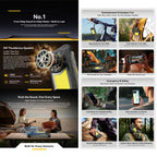 Blackview ROCK 5 Rugged Phone, 12GB+256GB, 6.67 inch Android 16 Helio G100 MT8781 Octa Core, Network: 5G, OTG, NFC, 12GB+256GB